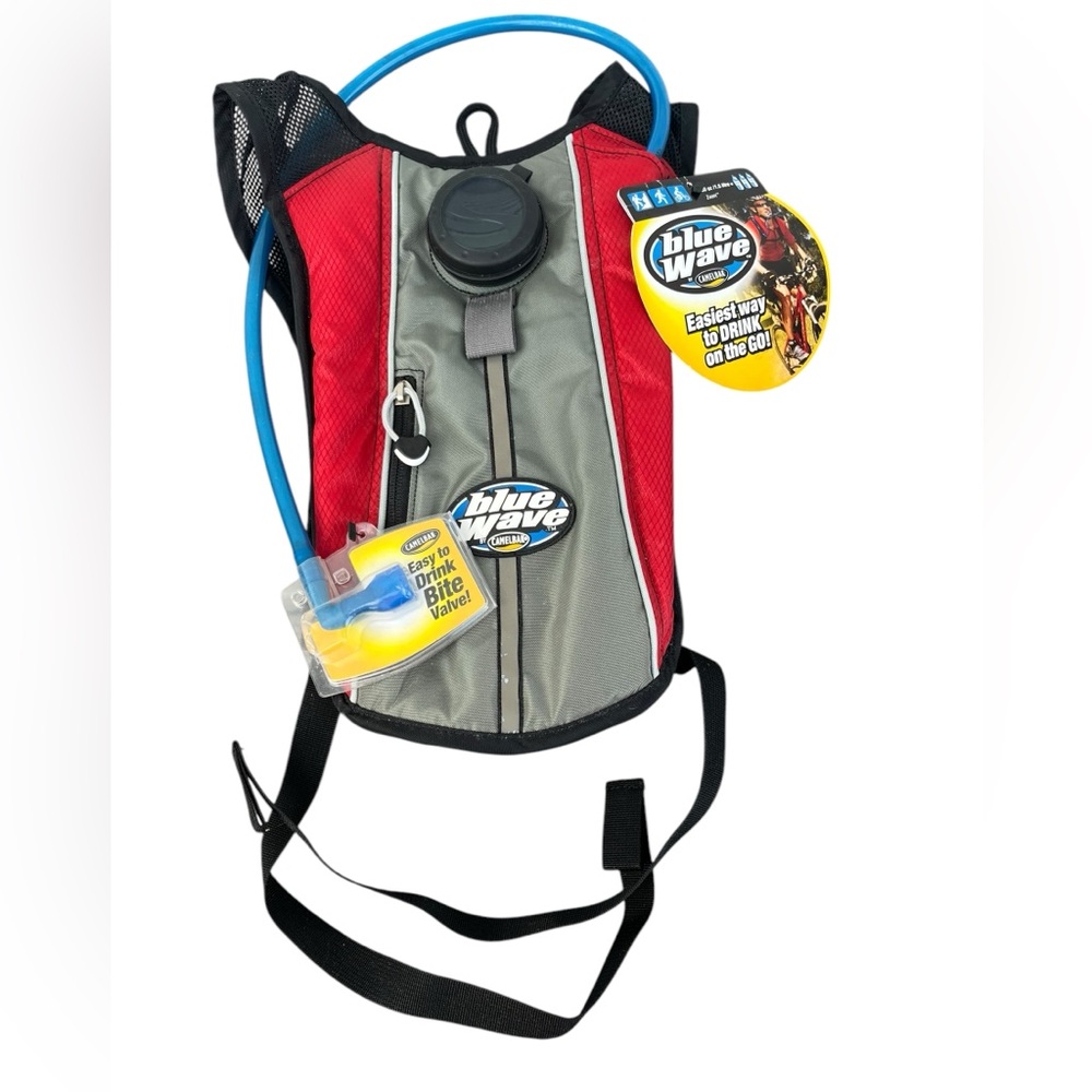 CamelBak Red and Gray Hydration Pack NWT